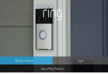 Ring video doorbell