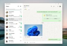 WhatsApp for Windows 11 updated