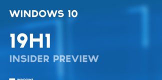 Windows 10 19H1